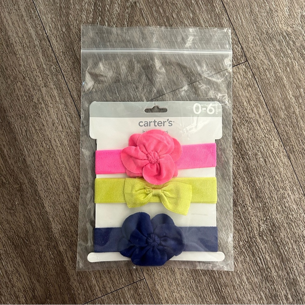 Carter’s Set of 3 headbands NEW